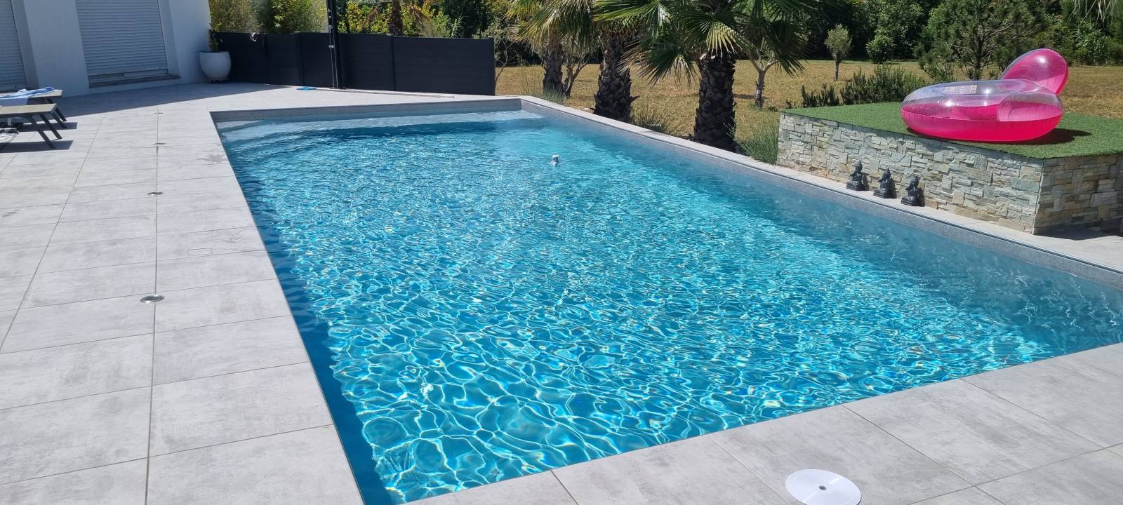 Piscine au sel
